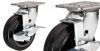 Импорт из сайта,Колесная опора поворотная С-4102-DYS-125-F04с торм