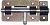 Импорт из сайта,Задвижка дверная ЗД-01 медь /Кунгур