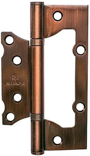 Петля MARLOK 125*75*2,5 AC без врезки медь /016487